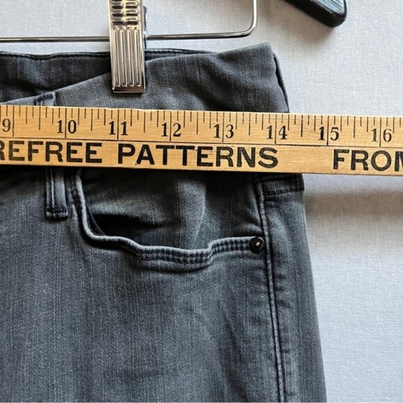 Mother high waisted looker ankle fray Dancing in the Moonlight denim Sz 28 - Picture 13 of 13